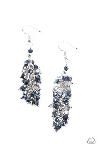 Celestial Chandeliers - Blue Paparazzi Earrings