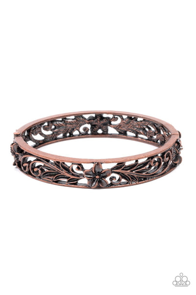 Hawaiian Essence Copper Paparazzi Bracelet