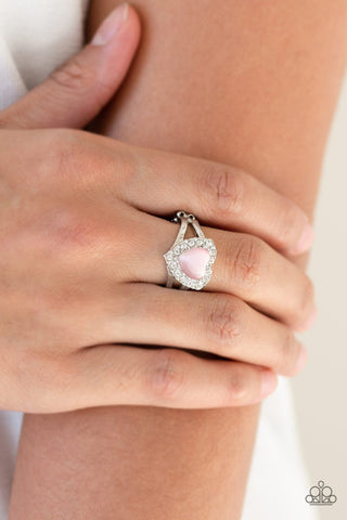 Love Is In The Air - Pink Paparazzi Ring