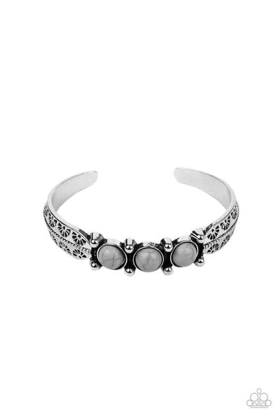 Mojave Glyphs - Silver Paparazzi Bracelet