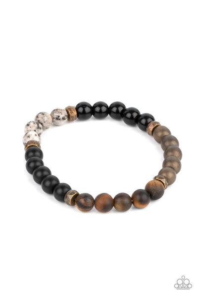 Petrified Powerhouse - Multi Paparazzi Bracelet