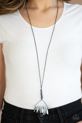 Raw Talent - Silver Paparazzi Necklace