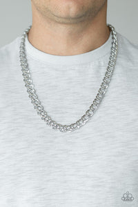 Undefeated - Silver

Paparazzi Male Necklace