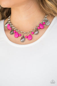 Terra Tranquility - Pink Paparazzi Necklace