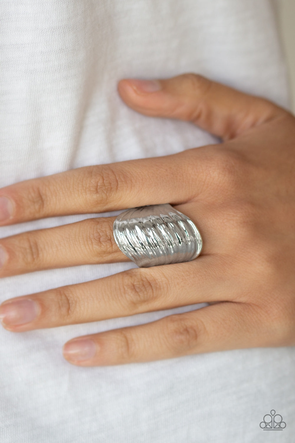 Made That SWAY - Silver Paparazzi Ring