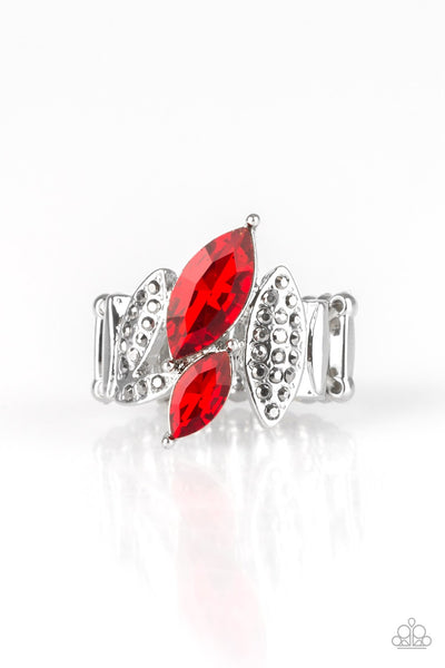 Stay Sassy - Red Paparazzi Ring