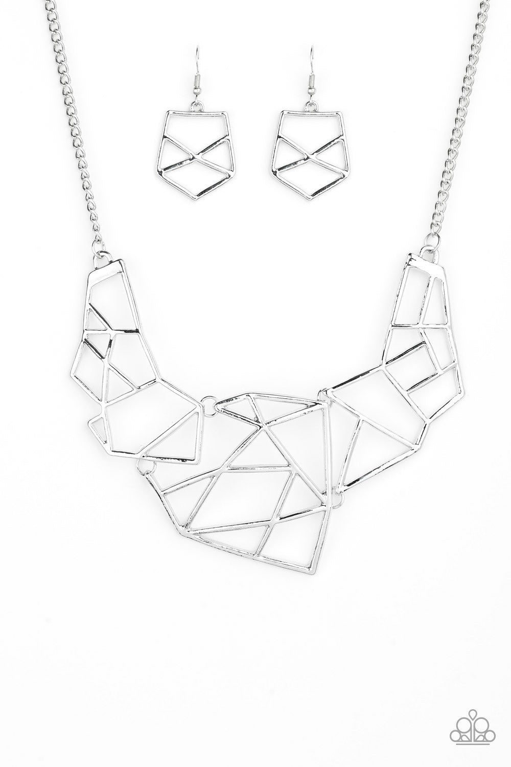 World Shattering - Silver Paparazzi Necklace