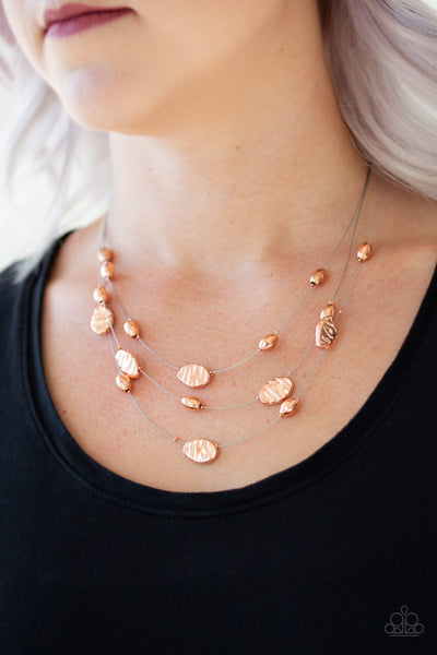 Top ZEN - Copper Paparazzi Necklace