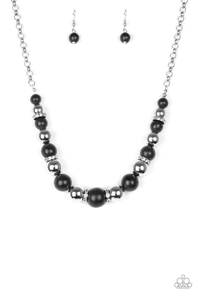 The Ruling Class - Black Paparazzi Necklace - sofancyjewels