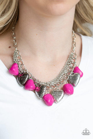 Change Of Heart - Pink Necklace - sofancyjewels