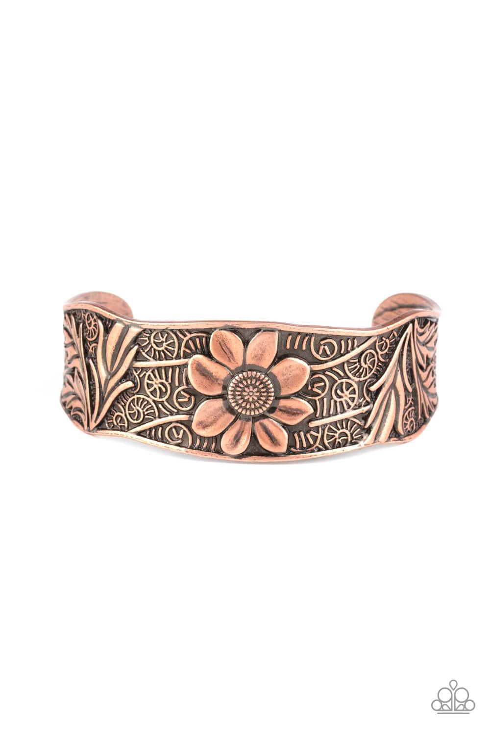 Daisy Paradise - Copper Paparazzi Bracelet