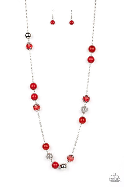 Fruity Fashion - Red Paparazzi Necklace