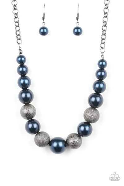 Color Me CEO - Blue Paparazzi Necklace