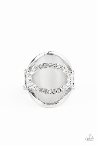 Endless Enchantment White Paparazzi Ring - sofancyjewels