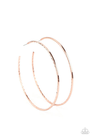 Diamondback Diva Copper Paparazzi Earrings - sofancyjewels