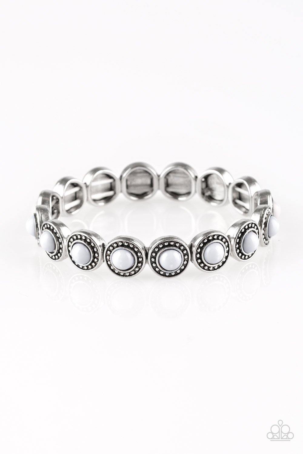 Globetrotter Goals Silver Paparazzi Bracelet - sofancyjewels