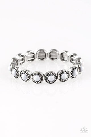 Globetrotter Goals Silver Paparazzi Bracelet - sofancyjewels