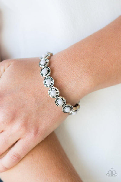 Globetrotter Goals Silver Paparazzi Bracelet - sofancyjewels