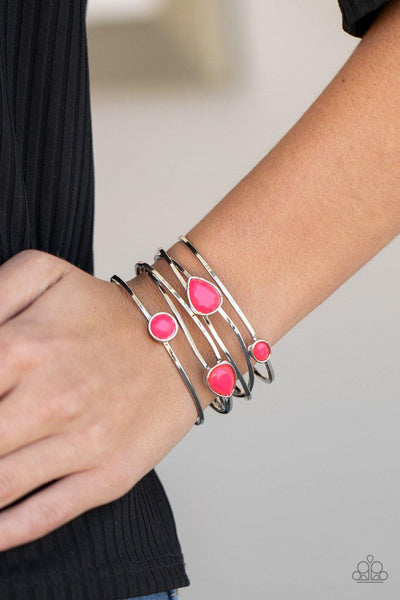 Fashion Frenzy - Pink Paparazzi Bracelet - sofancyjewels