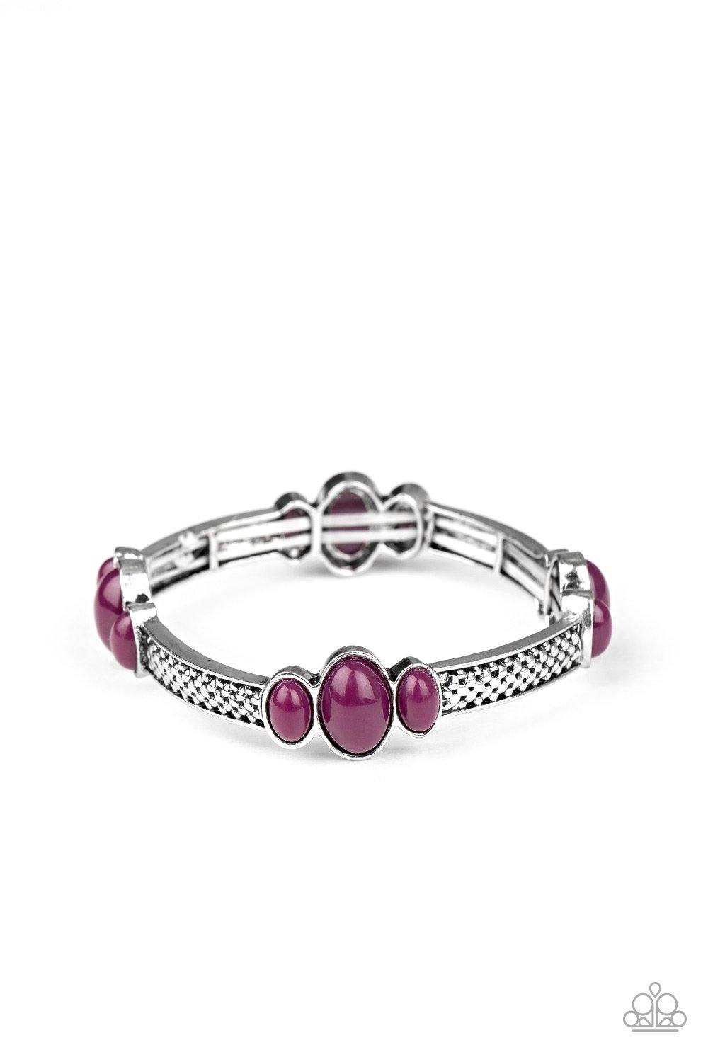 Instant Zen - Purple Paparazzi Bracelet - sofancyjewels