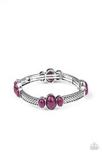 Instant Zen - Purple Paparazzi Bracelet - sofancyjewels