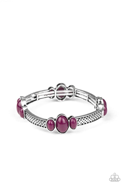 Instant Zen - Purple Paparazzi Bracelet - sofancyjewels