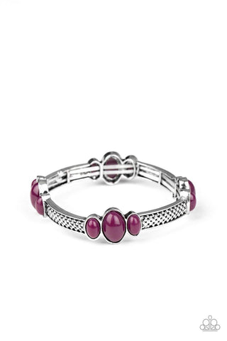 Instant Zen - Purple Paparazzi Bracelet - sofancyjewels