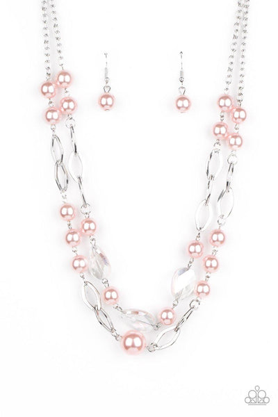 Fluent In Affluence Pink Paparazzi Necklace - sofancyjewels
