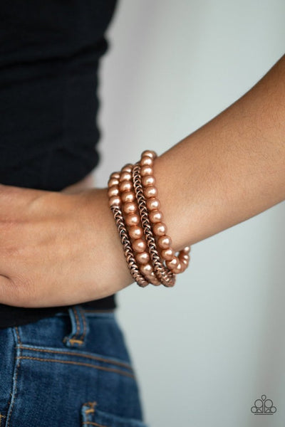 Industrial Incognito - Copper Paparazzi Bracelet