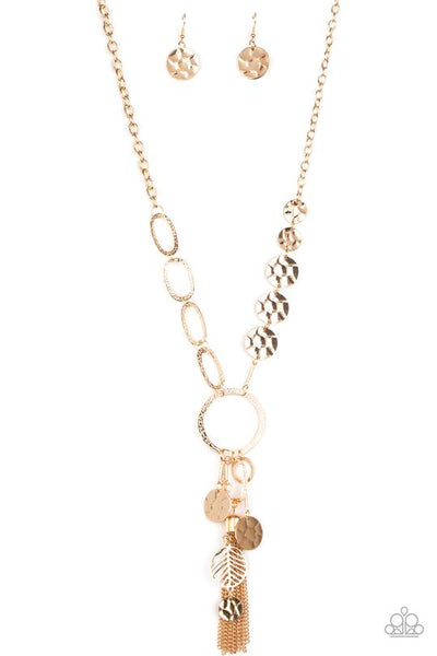 Trinket Trend - Gold Paparazzi Necklace