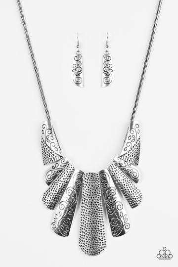 Untamed Silver Necklace