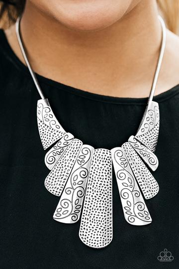 Untamed Silver Necklace