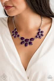 Flair Affair - purple - Paparazzi necklace